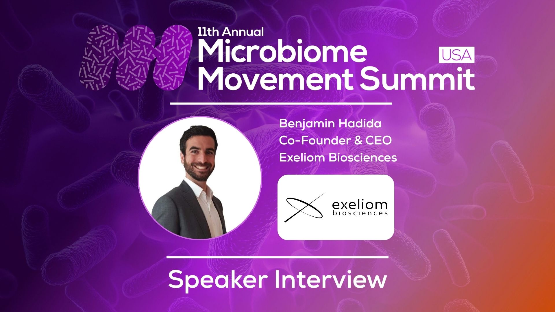 Speaker Interview - Benjamin Hadida
